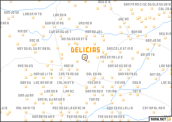 map of Delicias