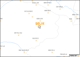 map of Delik