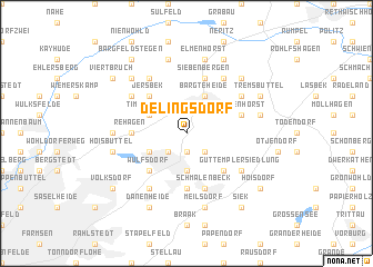 map of Delingsdorf