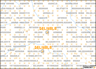 map of Deliwala