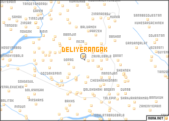 map of Delī-ye Rangak