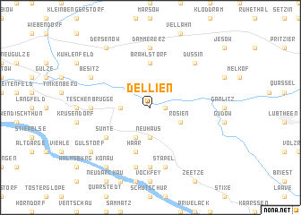 map of Dellien