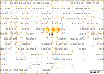 map of Delmada