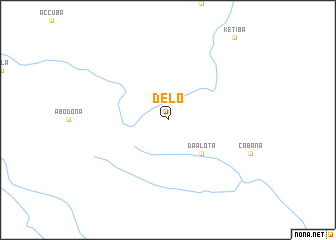 map of Delo