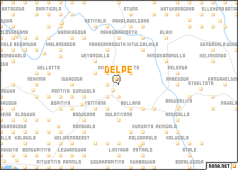 map of Delpe