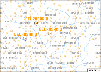 map of Del Rosario