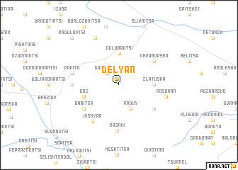 map of Delyan
