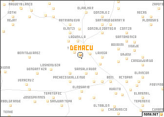 map of Demacú