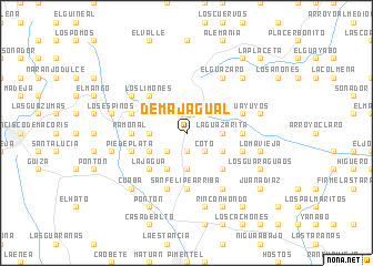 map of Demajagual