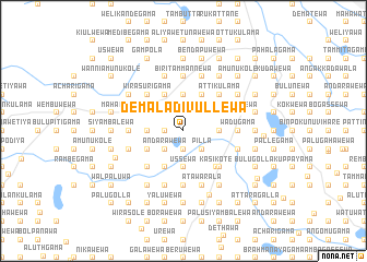 map of Demaladivullewa