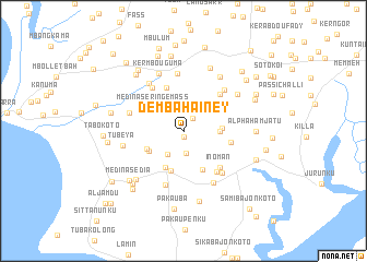 map of Demba Hainey