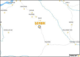 map of Demba I