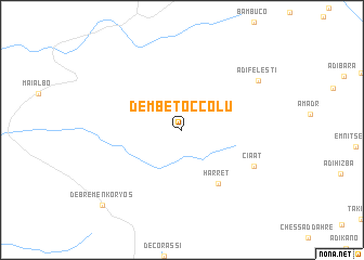 map of Dembe Toccolu