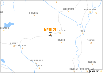 map of Demirli