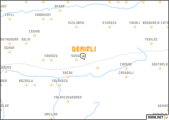 map of Demirli