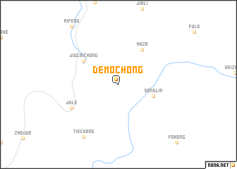 map of Demochong
