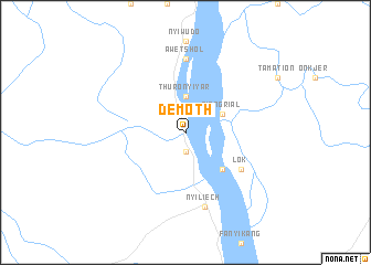 map of Demoth