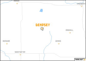 map of Dempsey