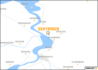map of Dem\