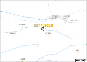 map of Denaubolo