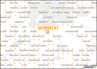 map of Den Boecht