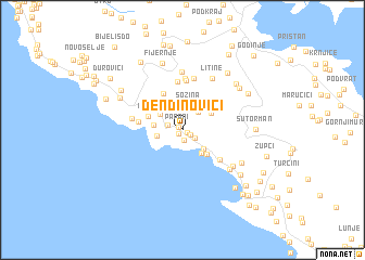 map of (( Ðenđinovići ))