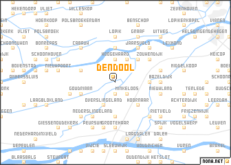 map of Den Dool