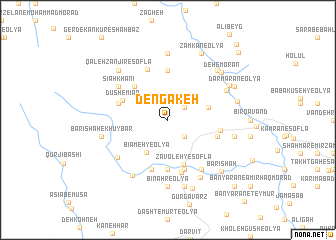 map of Dengākeh