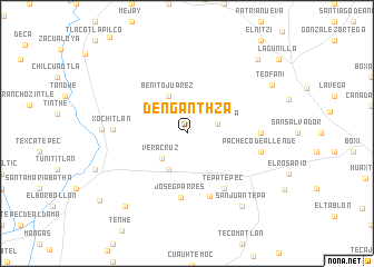 map of Denganthzá