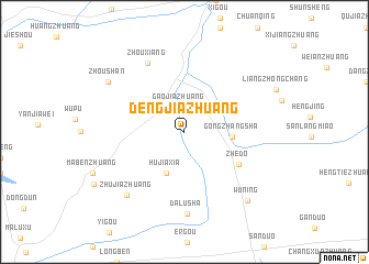 map of Dengjiazhuang