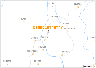 map of Dengolo Tahtay