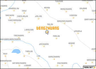 map of Dengzhuang