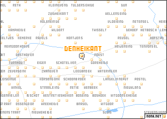 map of Den Heikant