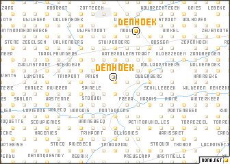 map of Den Hoek