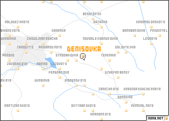 map of Denisovka