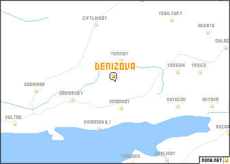 map of Denizova