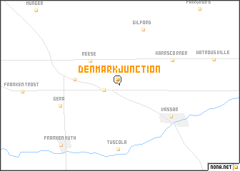 map of Denmark Junction