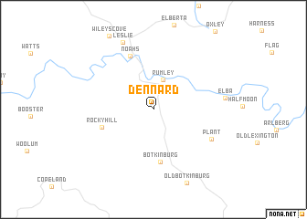 map of Dennard