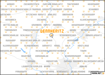 map of Dennheritz