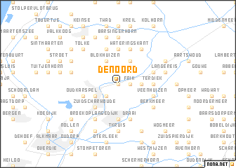 map of De Noord