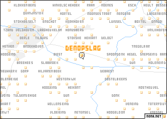 map of Den Opslag