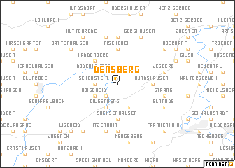 map of Densberg