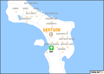 map of Den Tuna