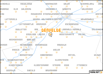 map of Den Velde
