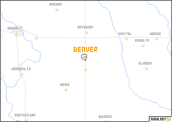 map of Denver