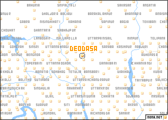 map of Deodāsa