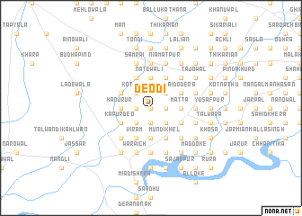 map of Deodi