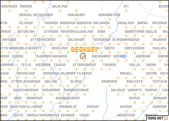 map of Deokuri