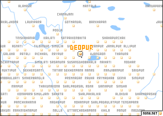 map of Deopur