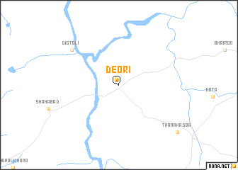 map of Deorī